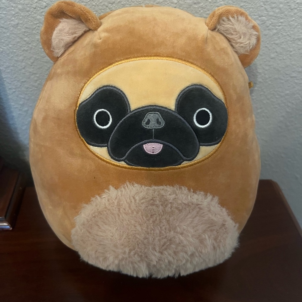 Squishmallows Dally The Pug Stuffed 8" Plush